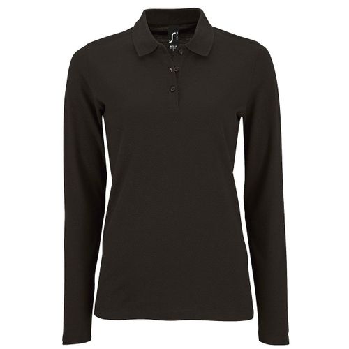 Polo Manches Longues - Femme - 02083 - Noir