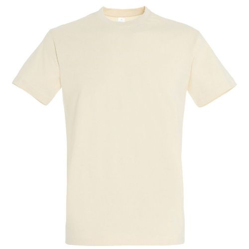 T-Shirt Manches Courtes - Mixte - 11500 - Beige Crème