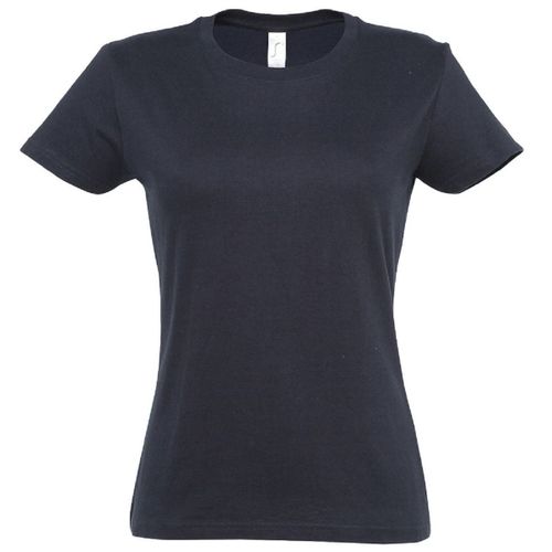 T-Shirt Manches Courtes - Femme - 11502 - Bleu Marine Foncé