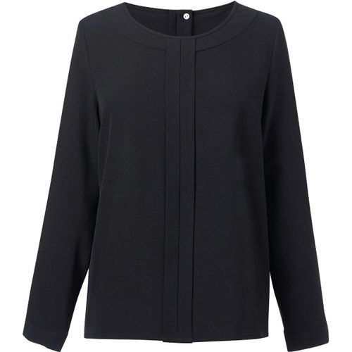 Blouse Crêpe De Chine Riola - Femme - Bt2279 - Noir