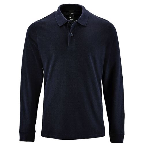 Polos Manches Longues - Homme - 02087 - Bleu Marine