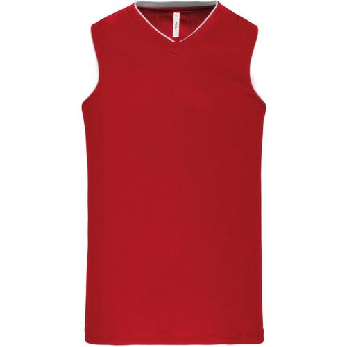 Maillot De Basket - Enfant - Pa461 - Rouge