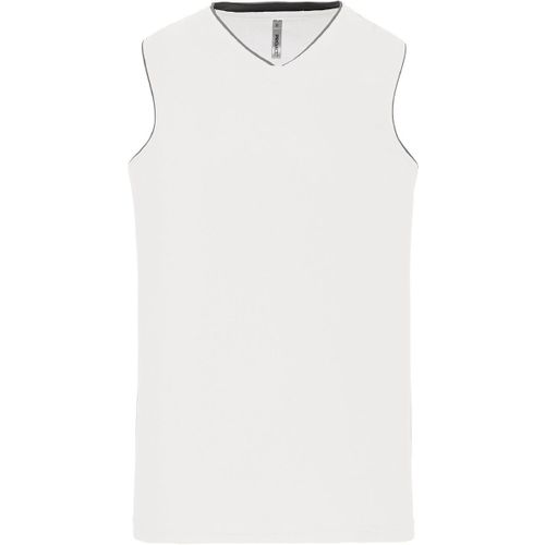 Maillot De Basket - Enfant - Pa461 - Blanc