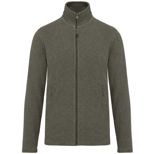Veste Micropolaire Zippée - Homme - K911 - Vert Marble Heather