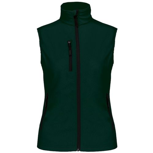 Bodywarmer Softshell - Gilet Sans Manches - K404 - Vert Bouteille - Femme