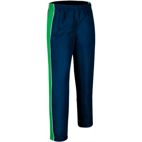 Pantalon Jogging Bicolore Homme - Tournament - Bleu Marine Et Vert Kelly