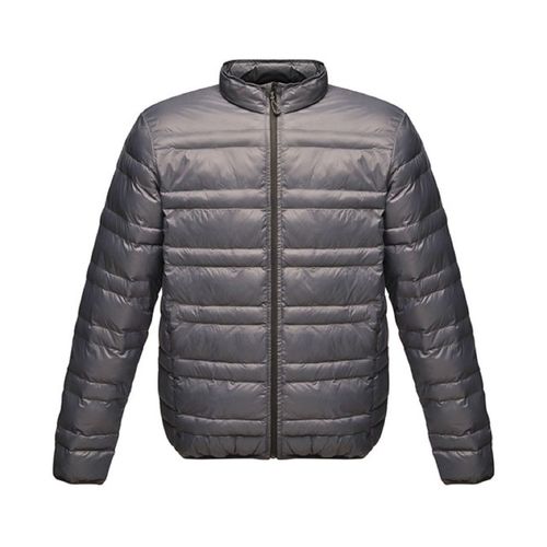 Veste Doudoune Chaude Et Légère - Homme - Tra496 - Gris Foncé Seal