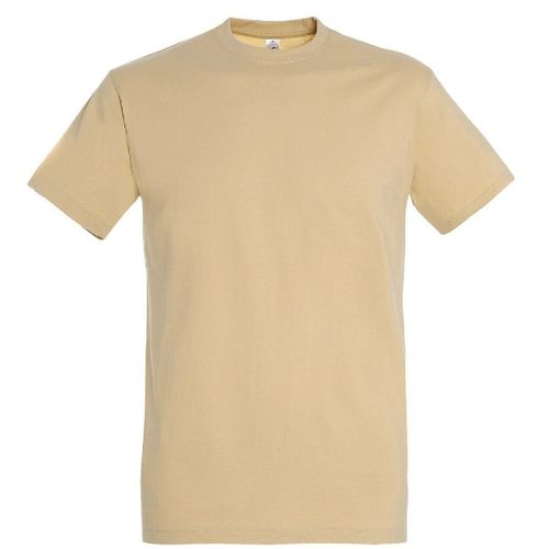 T-Shirt Manches Courtes - Mixte - 11500 - Beige Sable
