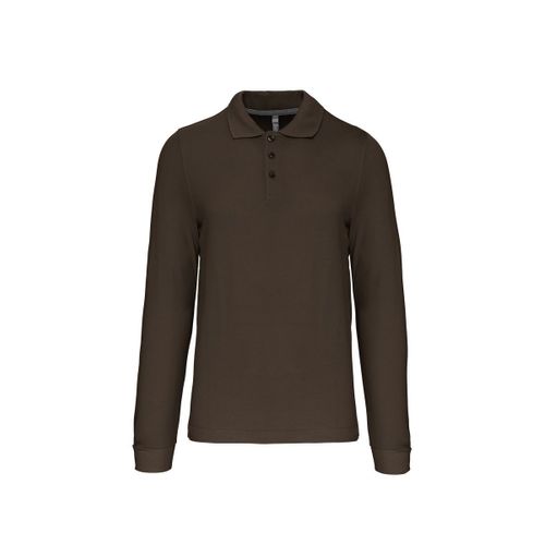 Polo Manches Longues - Homme - K243 - Vert Kaki