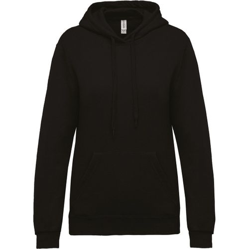 Sweat-Shirt À Capuche - Femme - K473 - Noir