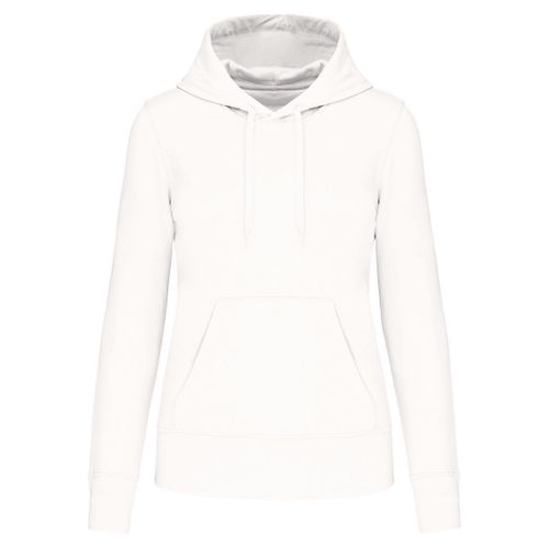 Sweat À Capuche Écoresponsable - Femme - K4028 - Blanc