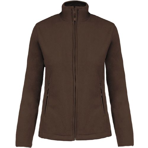 Veste Micropolaire Zippée - Femme - K907 - Marron Chocolat