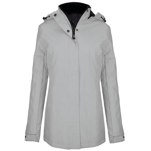 Parka À Capuche - Femme - K6108 - Gris Snow