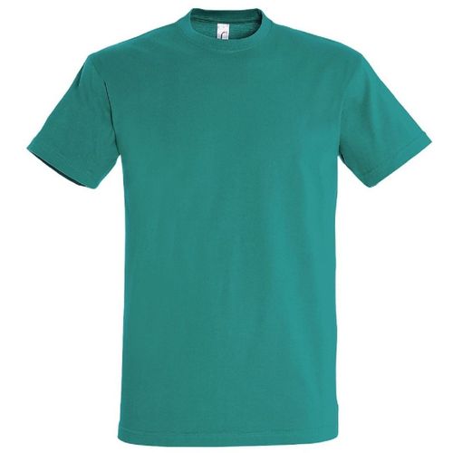 T-Shirt Manches Courtes - Mixte - 11500 - Vert Emeraude