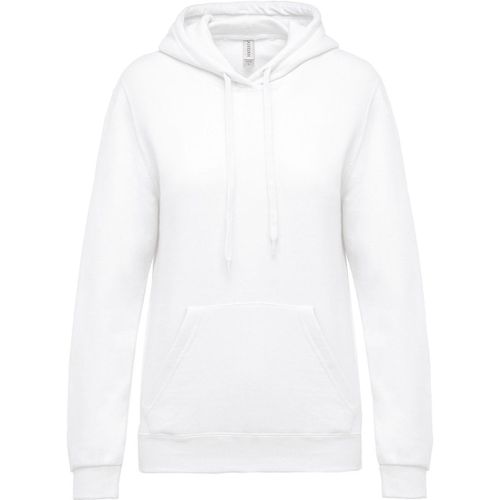 Sweat-Shirt À Capuche - Femme - K473 - Blanc