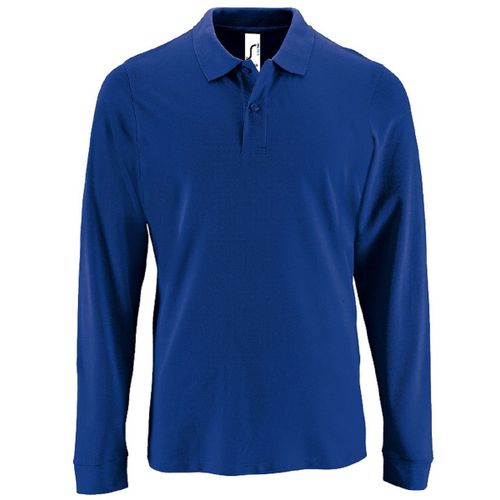 Polos Manches Longues - Homme - 02087 - Bleu Roi
