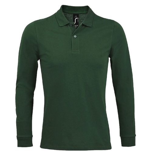 Polos Manches Longues - Homme - 02087 - Vert Bouteille