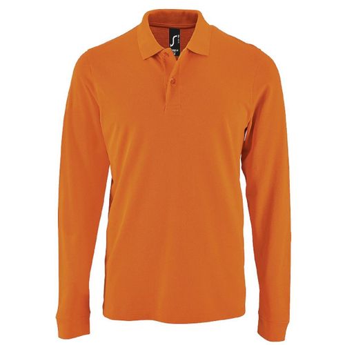 Polos Manches Longues - Homme - 02087 - Orange