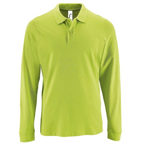 Polos Manches Longues - Homme - 02087 - Vert Pomme