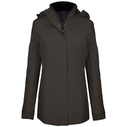 Parka À Capuche - Femme - K6108 - Gris Foncé
