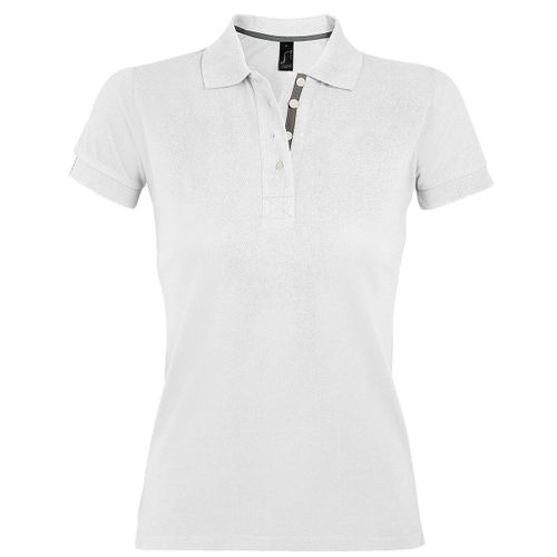 Polo Manches Courtes - Femme - 00575 - Blanc