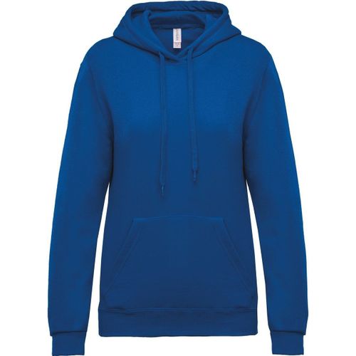 Sweat-Shirt À Capuche - Femme - K473 - Bleu Roi