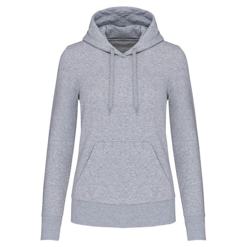 Sweat À Capuche Écoresponsable - Femme - K4028 - Gris Chiné