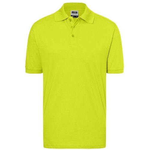 Polo Manches Courtes - Homme - Jn070c - Jaune Acide