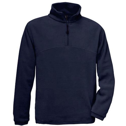 Veste Polaire Ouverture 1/4 Zip - Fu704 - Bleu Marine