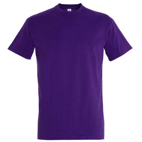 T-Shirt Manches Courtes - Mixte - 11500 - Violet Foncé