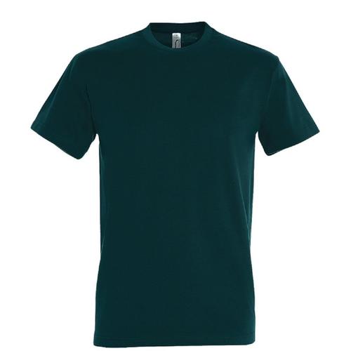 T-Shirt Manches Courtes - Mixte - 11500 - Bleu Pétrole