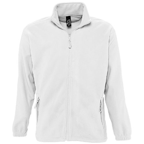 Veste Polaire Zip Intégral - 55000 - Blanc