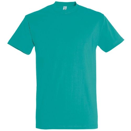 T-Shirt Manches Courtes - Mixte - 11500 - Bleu Caraïbes