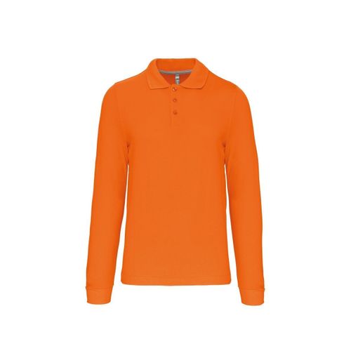 Polo Manches Longues - Homme - K243 - Orange