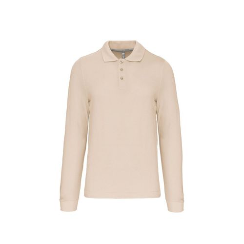 Polo Manches Longues - Homme - K243 - Beige