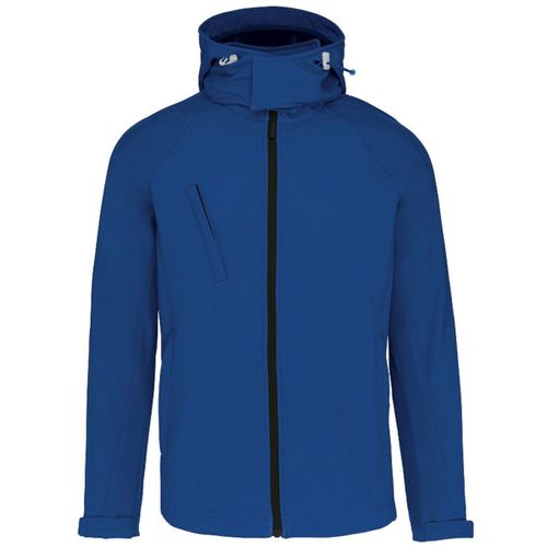 Veste Softshell À Capuche Amovible - Homme - K413 - Bleu Roi