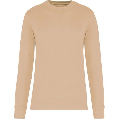 Sweat Col Rond Écoresponsable - Mixte - K4025 - Beige Sable