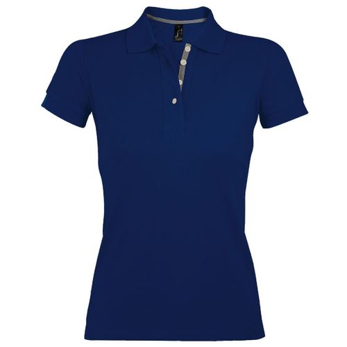 Polo Manches Courtes - Femme - 00575 - Bleu Outremer