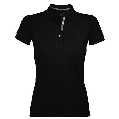 Polo Manches Courtes - Femme - 00575 - Noir
