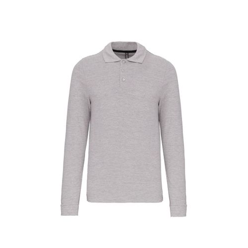 Polo Manches Longues - Homme - K243 - Gris Oxford