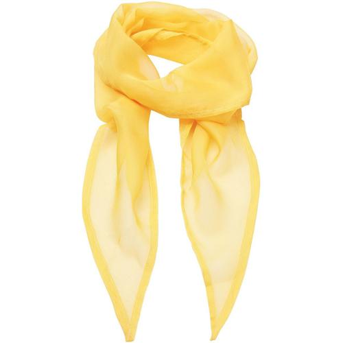 Foulard Mousseline - Pr740 - Jaune Foncé