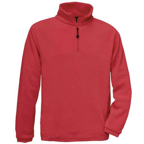 Veste Polaire Ouverture 1/4 Zip - Fu704 - Rouge