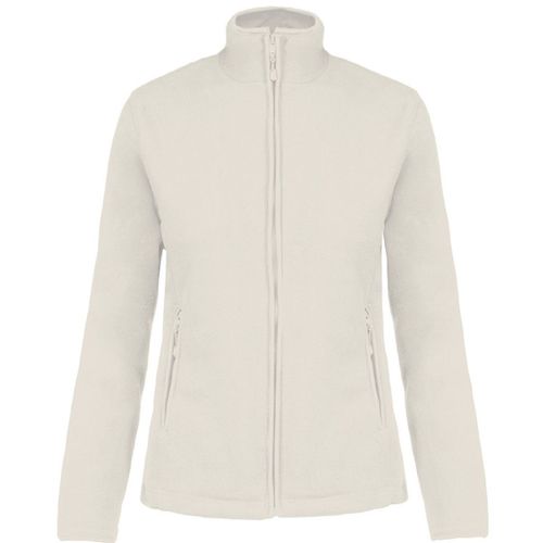 Veste Micropolaire Zippée - Femme - K907 - Blanc Cassé
