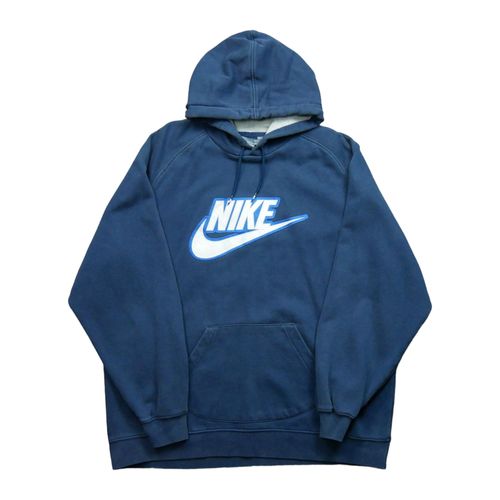 Reconditionné - Sweat À Capuche Nike Hoodie - Taille 2xl - Homme - Marine