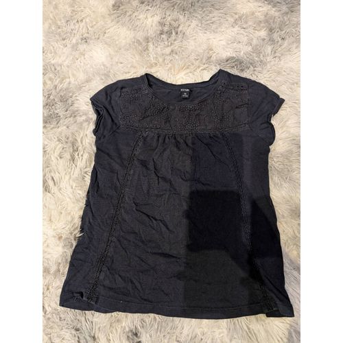 T-Shirt Marine Broderie 8 Ans