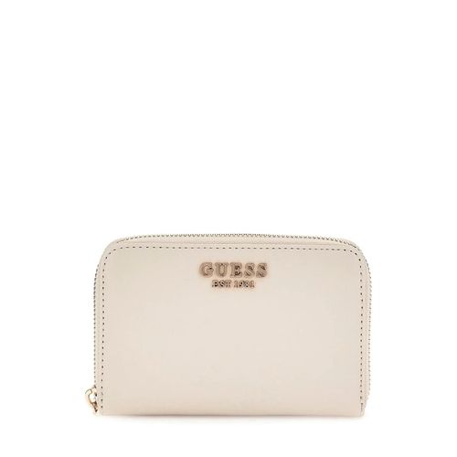 Compagnon / Portefeuille Guess Laurel Slg Small Zip Bone VC850014