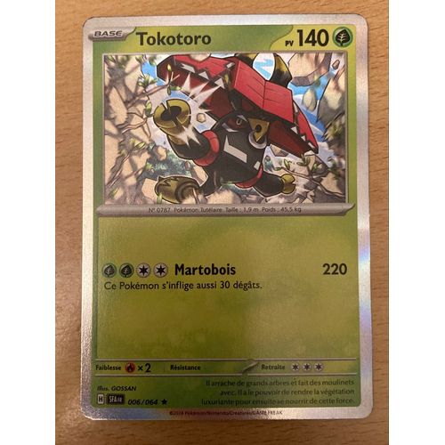 (2499) Tokotoro 6/64 Pokemon 