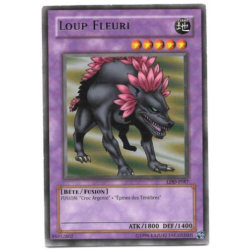 Loup Fleuri Ldd-F087 - Carte Yu-Gi-Oh ! (Fr)
