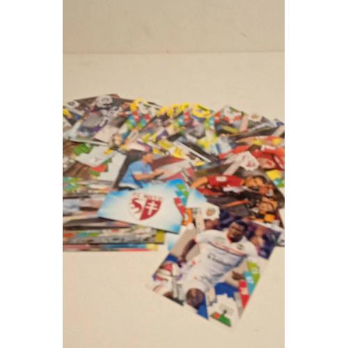 Lot De 50 Cartes Panini Adrenalyn Foot Game 2014 2016