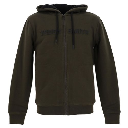 Vestes Sweats Zippés Capuche Teddy Smith Giclass Nail Hz Kaki